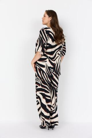 Bluse - WA-Salma 1 - Brun/Sort - Wasabi Concept