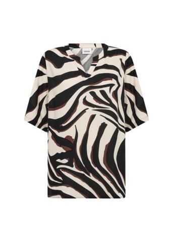 Bluse - WA-Salma 1 - Brun/Sort - Wasabi Concept