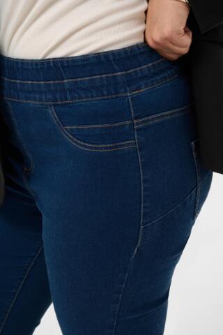 Bukser - KCvilana - Blue Denim - KAFFE Curve