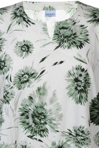 Bluse - Frida - Green - Zhenzi