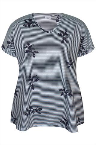 T-shirt - Alberta - Navy - Zhenzi