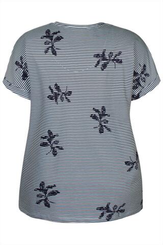 T-shirt - Alberta - Navy - Zhenzi