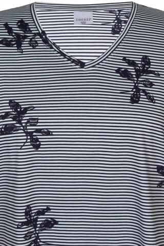 T-shirt - Alberta - Navy - Zhenzi