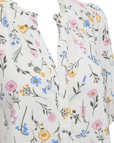 Skjorte - FQMOLLI - Star Off-white - FREEQUENT