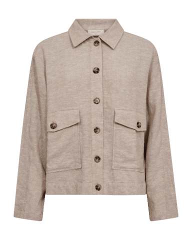 Jakke - FQLava - Sand Melange - FREEQUENT