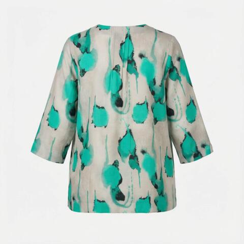 Skjortebluse - PNErni - Aqua Green - Pont Neuf