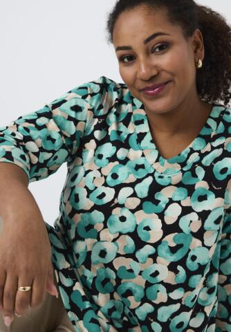 Bluse -  PNMelina - Aqua Green - Pont Neuf