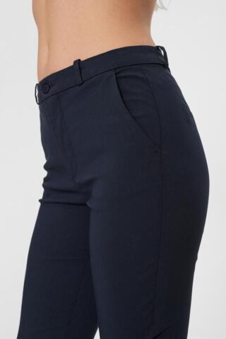 7/8 Bukser - Solvej - Marineblå - FREEQUENT