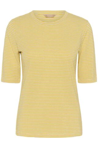 T-shirt - CUkiddy - Yellow/White Stripe - Culture