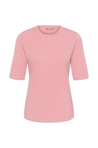 T-shirt - CUkiddy - Pink/White Stripe - Culture