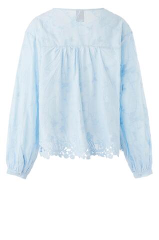 Skjorte - Alvild - Chambray Blue - Luxzuz One Two