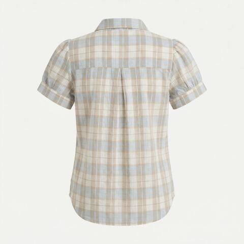 Skjorte - Korn -  Light Blue - Lene Beier X Lind