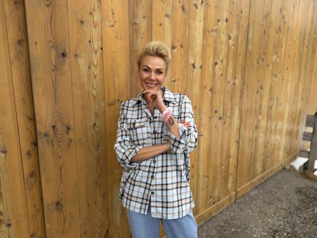 Skjorte - Skovhuggeren - Light Blue - Lene Beier X Lind