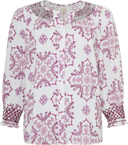 Skjorte - Fiella - Pink Combi - Cassiopeia