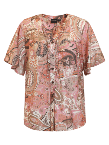 Skjorte - Pink - Brandtex