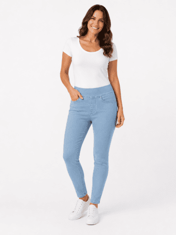 Jeans - Angelika Jump In Rom - Bleached - Anna Montana
