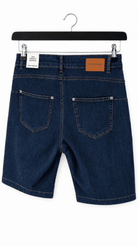 Shorts - Milano Dina Straight - Stone Wash - Anna Montana