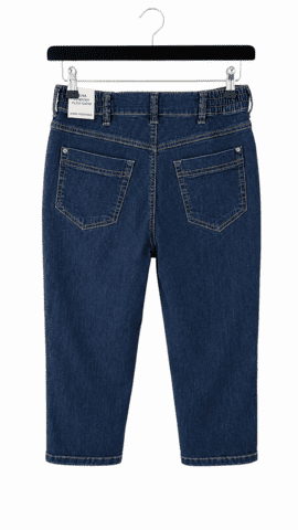 Capri jeans - Dora Milano - Stone Wash - Anna Montana