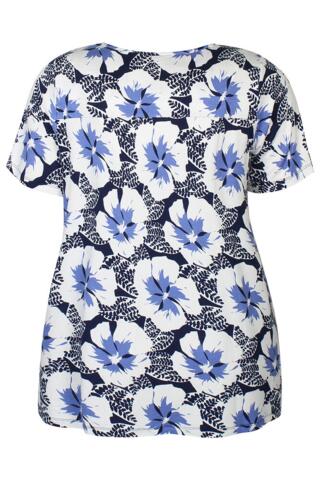 Bluse - Cindy - Navy - Zhenzi