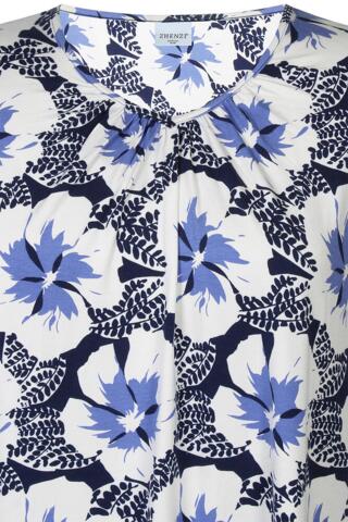 Bluse - Cindy - Navy - Zhenzi