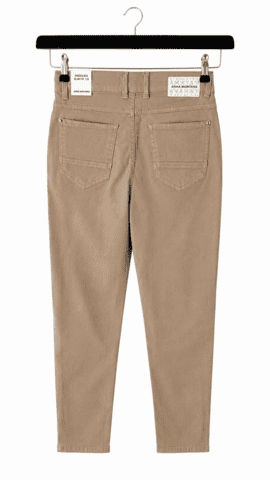 Jeans - Angelika Slim Fit 7/8 - Sand - Anna Montana