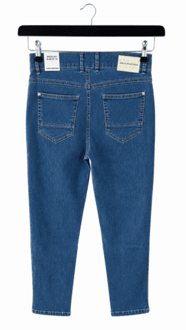 Jeans - Angelika Slim Fit 7/8 - Lys Denim - Anna Montana