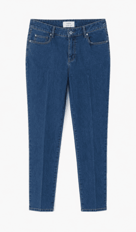Jeans - Angelika Slim Fit 7/8 - Lys Denim - Anna Montana