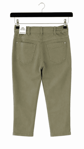 Capri bukser - Dora Comfort Flexi - Lys Oliven - Anna Montana