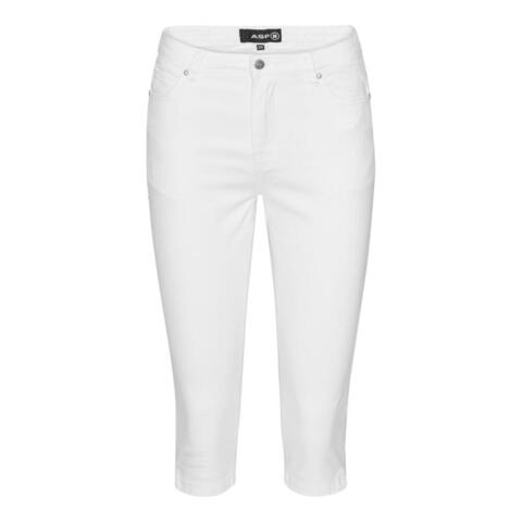 Capri jeans - Liv - Hvid - ASP Jeans