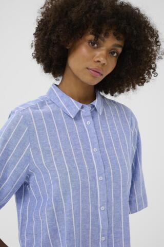 Skjorte - CUarletty - Powder Blue Stripe - CULTURE