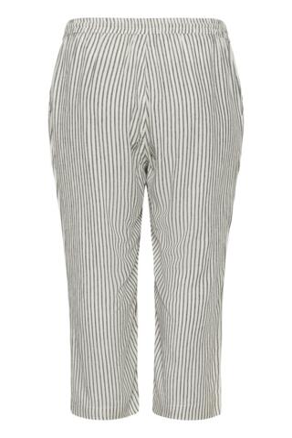 Bukser - KCmille Cropped - Striped - KAFFE Curve