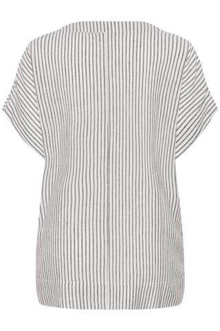 Bluse - KCmille - Striped - KAFFE Curve