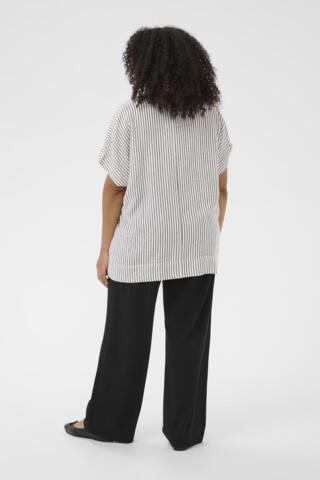 Bluse - KCmille - Striped - KAFFE Curve