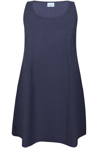 Kjole - Amin - Navy - Zhenzi