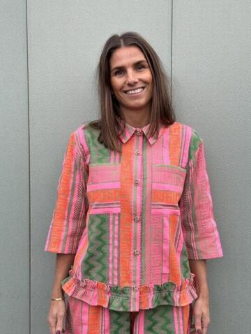 Skjorte - Vigo Jacquard - Multicolor - Gaspar