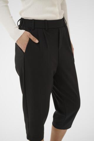 Capri Bukser - KAjenny - Black Deep - KAFFE