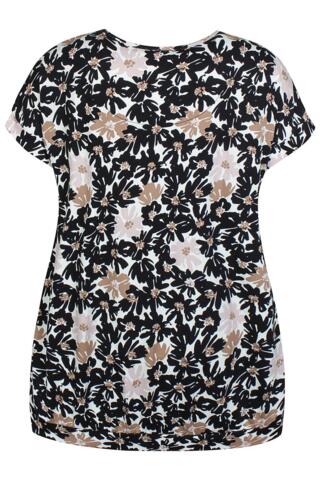 Bluse - Ze-Damini - Brun/Sort - ZE-ZE