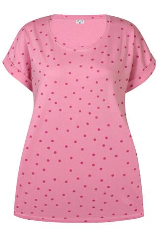 T-shirt - Ze-Disha - Pink/Rød - ZE-ZE