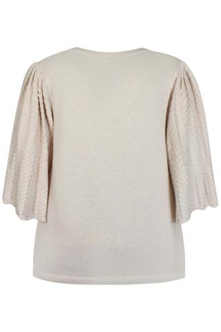Pullover - Strik - Ze-Dambis - Sand - ZE ZE