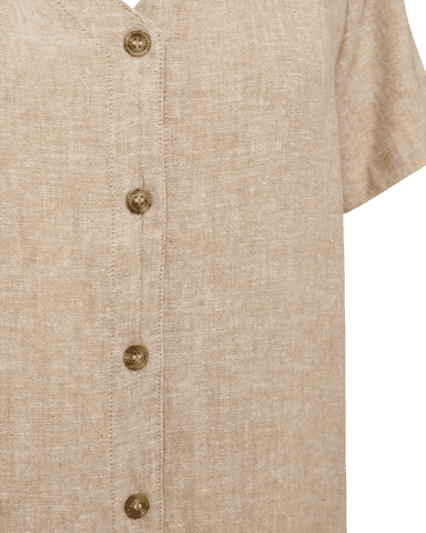 Bluse - FQLava - Sand Melange - FREEQUENT