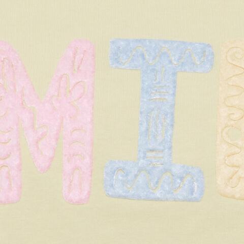 T-Shirt - Vespera Tee Smile - Gul - Marta du Château