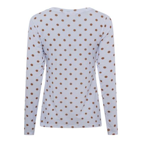 Langærmet T-shirt - Elissa - Celeste - Marta du Château