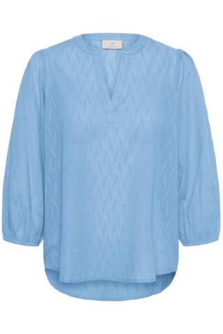 Bluse - KAgabriela - Azure Blue - KAFFE