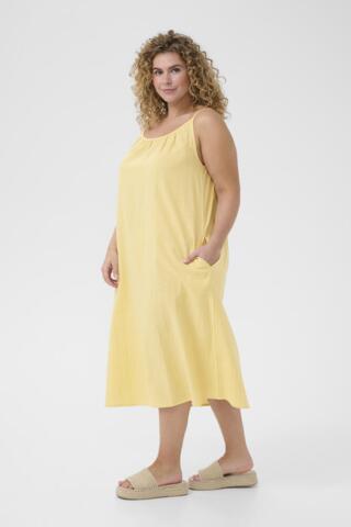 Kjole - KCpaula - Straw - KAFFE Curve