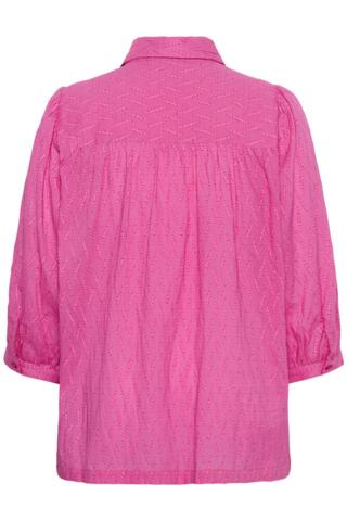 Skjorte - KCgabby - Pink Power - KAFFE Curve
