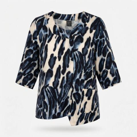 Bluse - PNHilma - Denim Blue - PONT NEUF