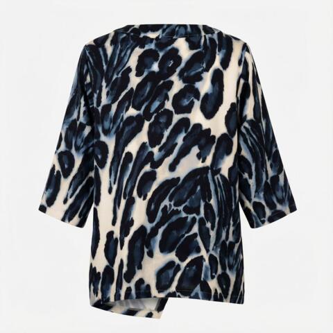 Bluse - PNHilma - Denim Blue - PONT NEUF