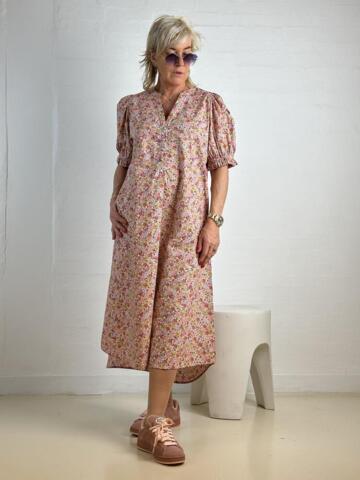 Kjole - Tunø Flower - Rosa Blomsteret - Gaspar