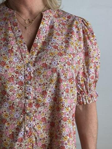 Kjole - Tunø Flower - Rosa Blomsteret - Gaspar