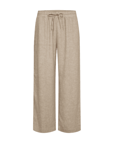 7/8 Bukser - FQLava - Sand Melange - FREEQUENT